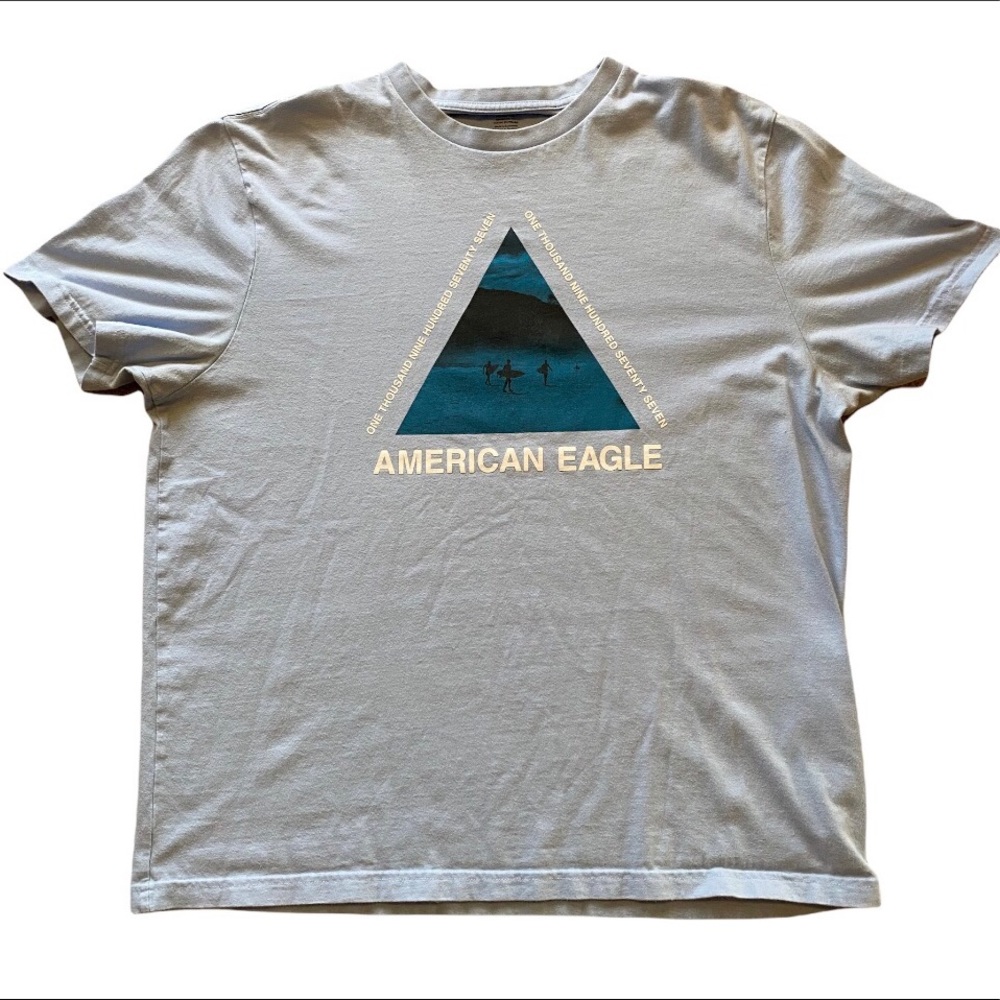 American Eagle T-Shirt with surf Logo
